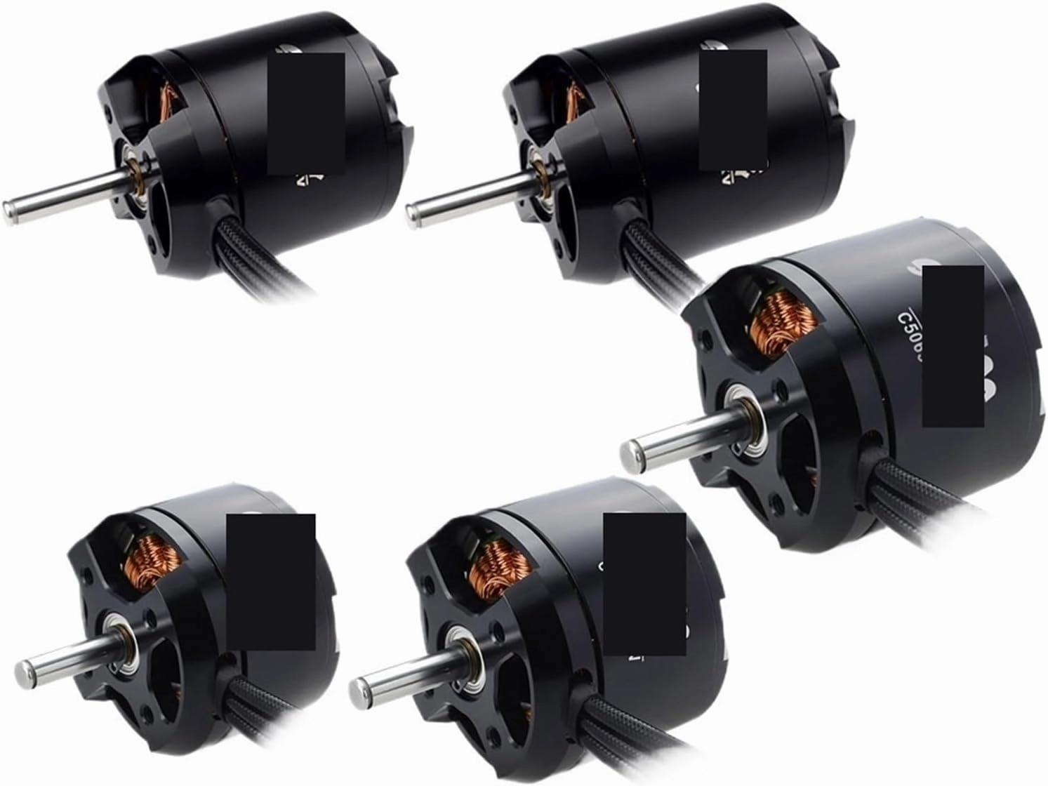 Brushless Motor C4250 C4260 C5045 C5055 C5065 14Pole with Acc for UAV Aircraft Multicopters RC Plane Helicopter(C4250 800KV)