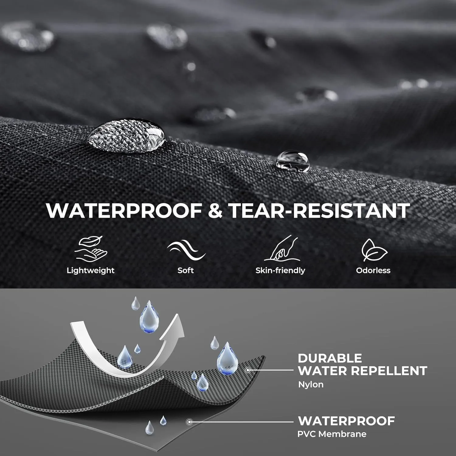 Calamus WaveWalker Fishing Waders for Men & Women, 100% Waterproof PVC Waders with Slip-Resistant Boots, Tear-Resistant Nylon