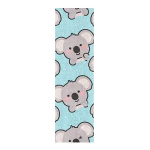Cartoon Cute Grey Koala Grip Tape roll for Skateboards Waterproof Grip Tape for Scooters Deck 33×9 Inch antiderrapante para Scooter