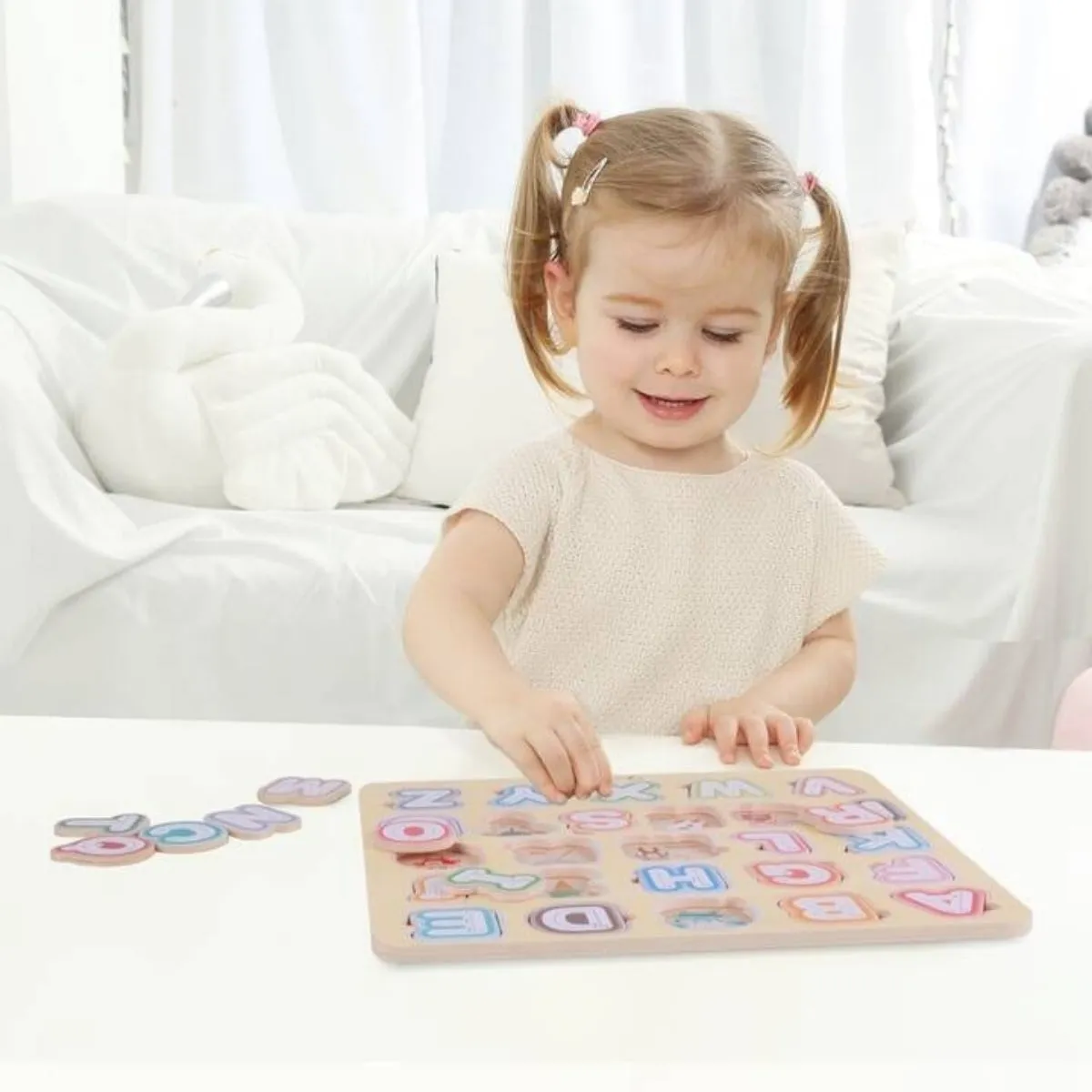 Classic World Wooden Alphabetic Puzzle
