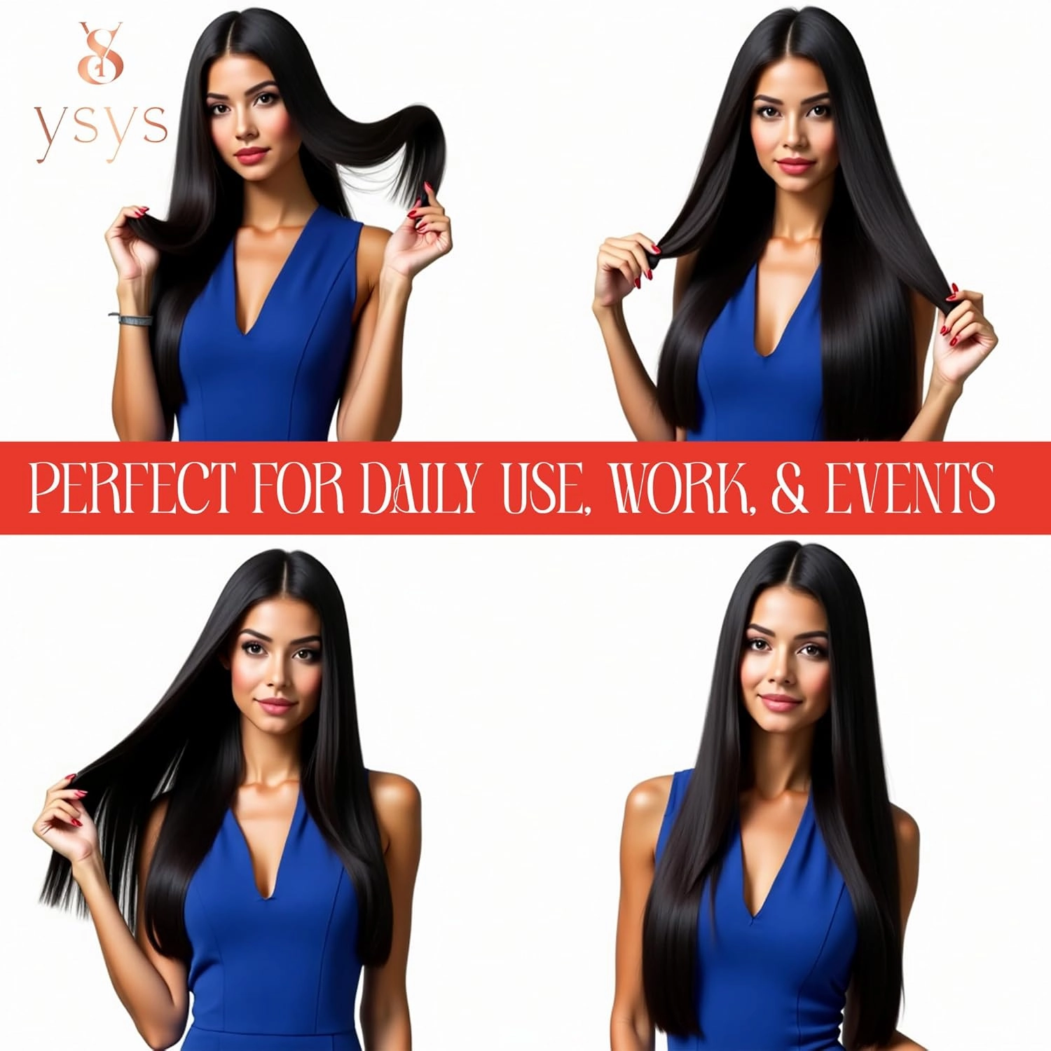 Clip in Hair Extensions - 100% Human Hair Remy Hair Extensions for Women - 7 Pieces, 120g Seamless Clip ins for Extra Volume/Style - Natural Straight (Jet Black #1, 18 inches)