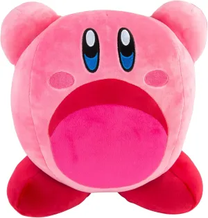 Club Mocchi Mocchi- Kirby Plush - Inhaling Kirby Plushie - Squishy Toys - Collectible and Cute Stuffed Animals - Gaming Gifts and Game Room Decor - Video Game Collectibles - 15 Inch