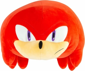Club Mocchi-Mocchi Sonic the Hedgehog Plush - Knuckles Plushie - Squishy Collectible Sonic Toys - Cute Plushies and Room Decor - 15 inch