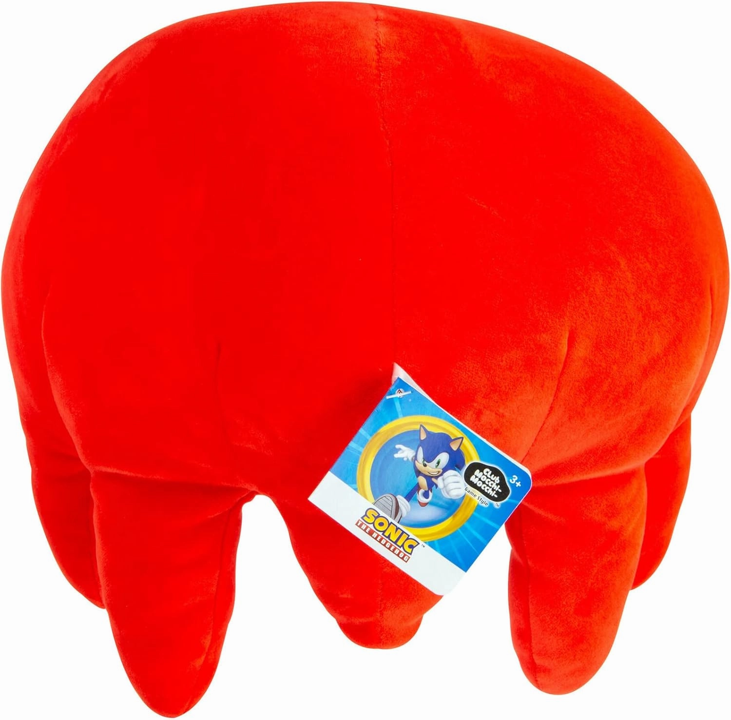 Club Mocchi-Mocchi Sonic the Hedgehog Plush - Knuckles Plushie - Squishy Collectible Sonic Toys - Cute Plushies and Room Decor - 15 inch