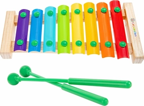 CoComelon First Act Musical Xylophone with 2 Mallets, Kids Music Toy, Develop Your Child's Hand-Eye Coordination, Fine Motor Skills, and Gross Motor Skills