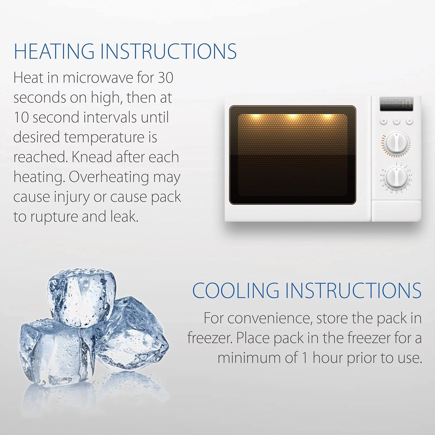 Core Products Soft Comfort CorPak, No Frost Hot and Cold Therapy Pack - 10" x 13", Made in The USA