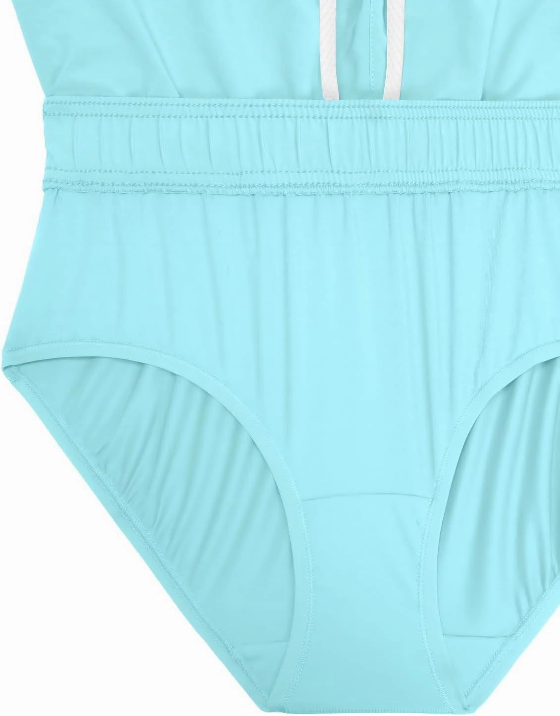 CRZ YOGA Womens 3" Mid Waisted Swim Board Shorts Side Splits Swimming Bottoms Quick Dry Beach Swimsuit with Liner Pockets