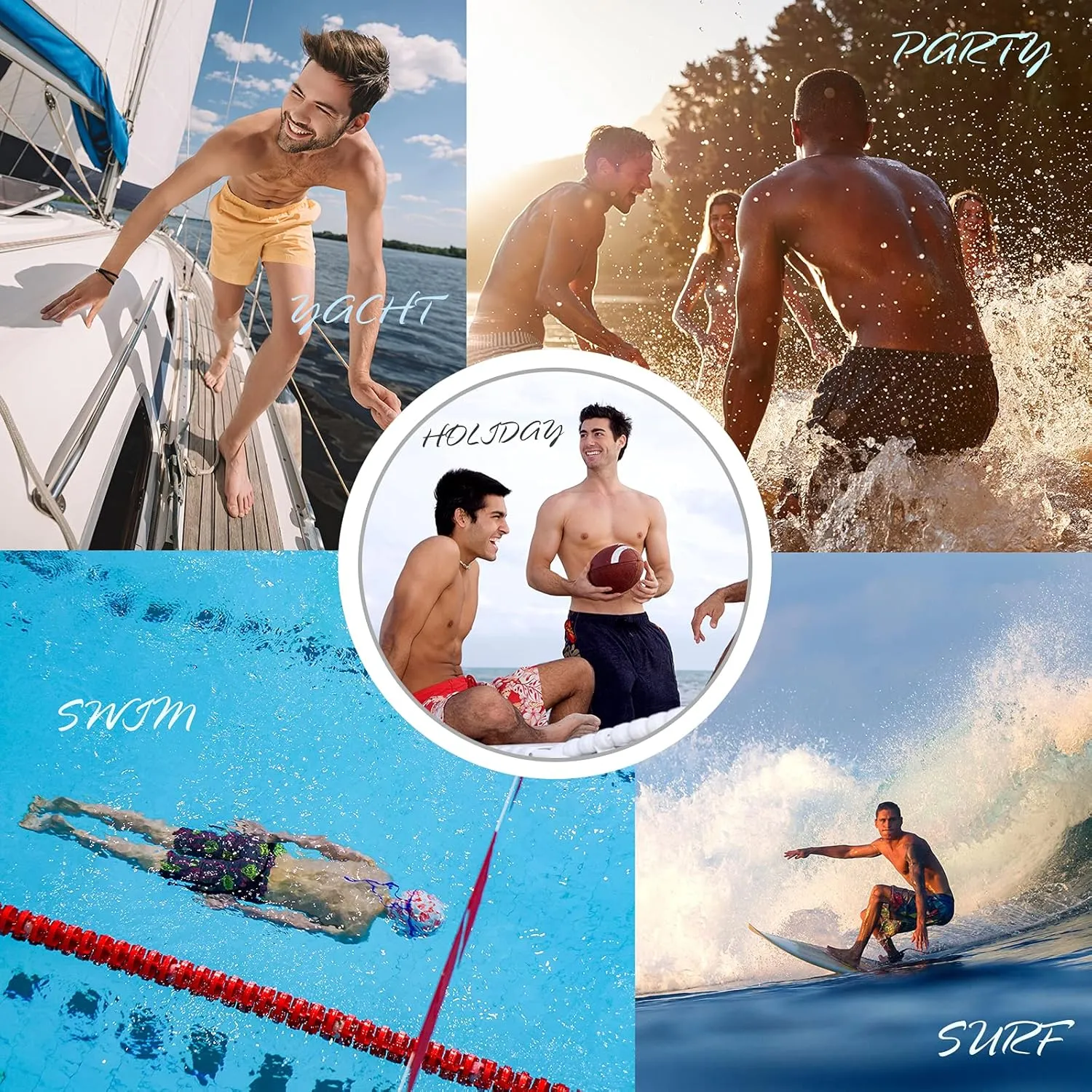 Custom Funny Swim Shorts with Faces Customized Gifts Mens Swim Trunks Wife Girlfriend Photos Beach Board Short for Men