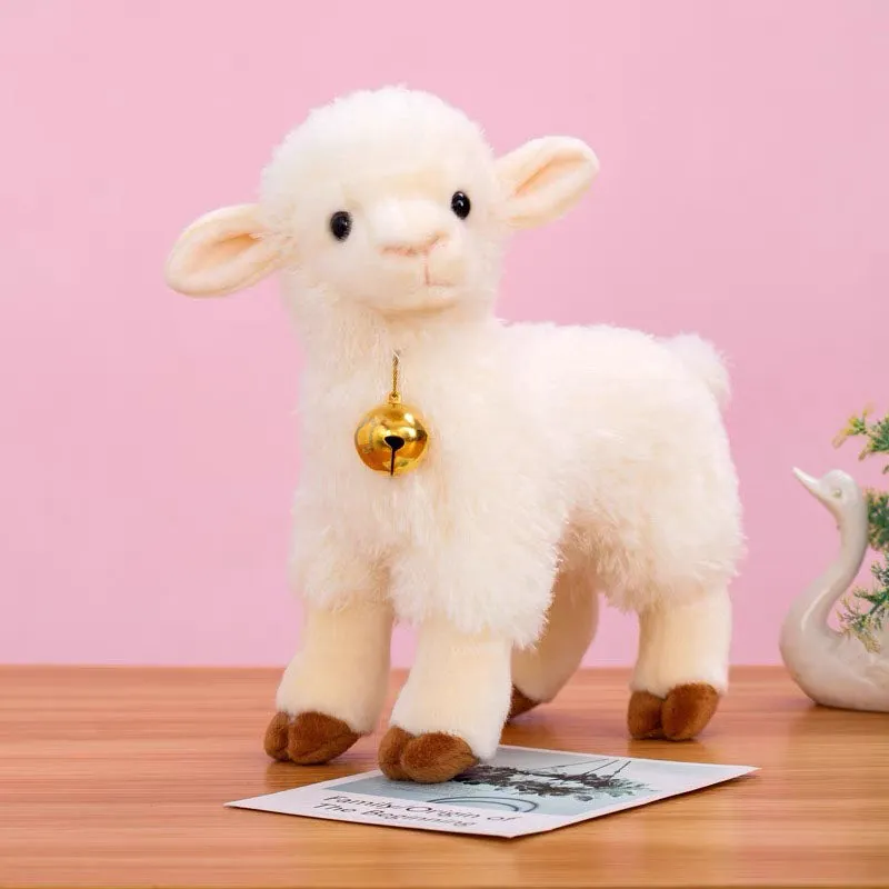 Cute Bell Sheep Stuffed Animal Plush