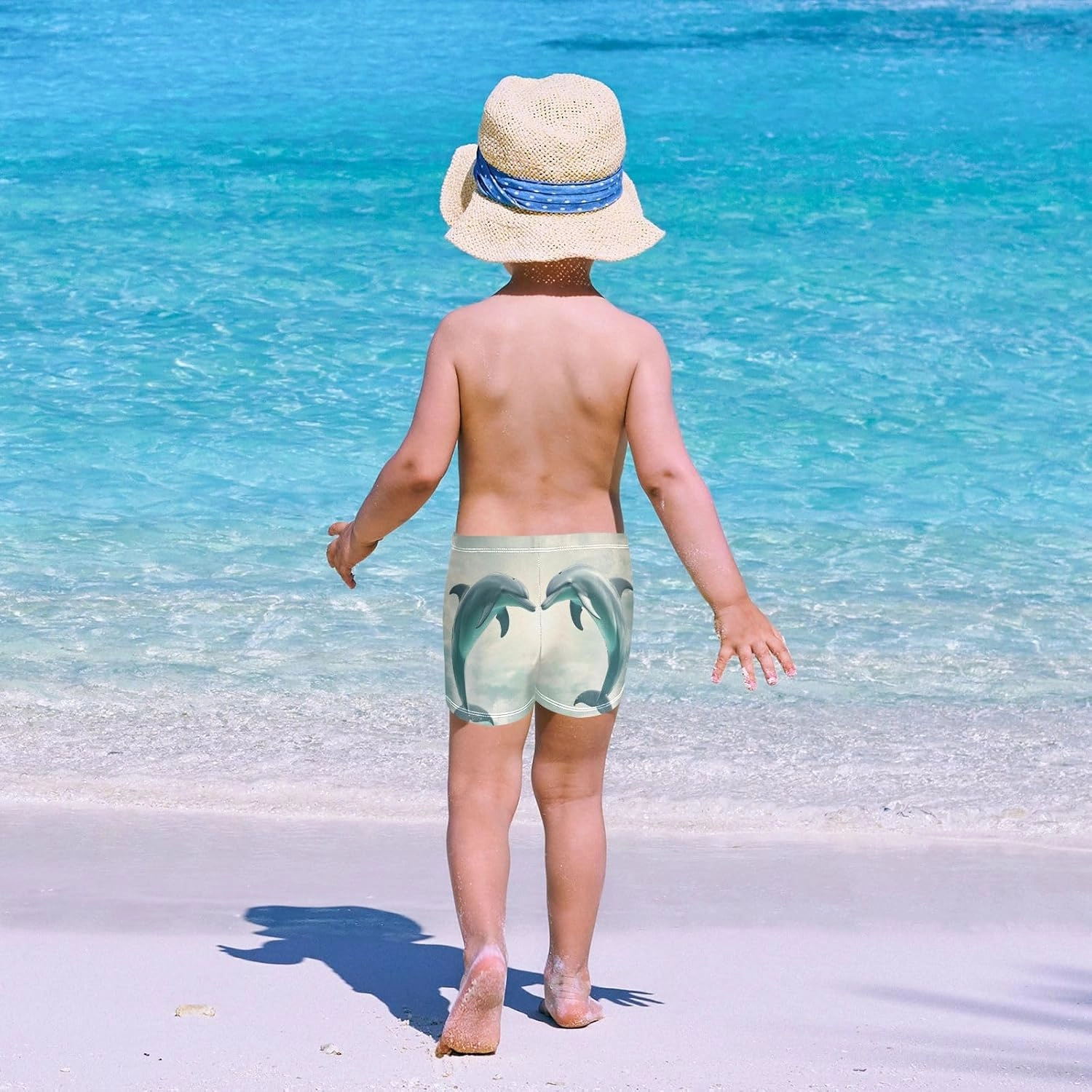 Cute Pug Boys Board Shorts, Boy Toddler Swimsuit, Little Boy Swimsuit, Boys Beach Shorts