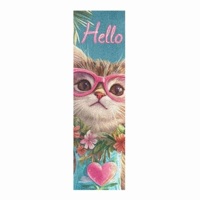 Cute Summer Cat Grip Tape roll Skateboard Waterproof Scooter Grip Tape 33×9 Inch antiderrapante para Scooter
