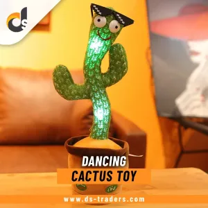 Dancing and Talking Cactus Toy for Kids