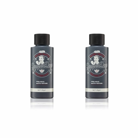 Dapper Dan Ultra Matte Hair Texture Powder, Easy Application For Men, Light Flexible Hold, Natural Finish, High Styling Hold, Citrus Cologne Scent, 2 x 20g