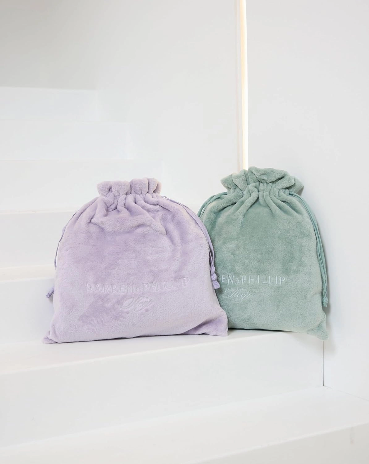 Darren & Phillip Snuggle Buddy Calming Dog Robe | Lilac Ultra-Soft, Plush Robe for Dogs, Cozy & Warm Pet Bathrobe with Adjustable Fit, Body Strap Calms Dogs, Matches Women's Plush Robe