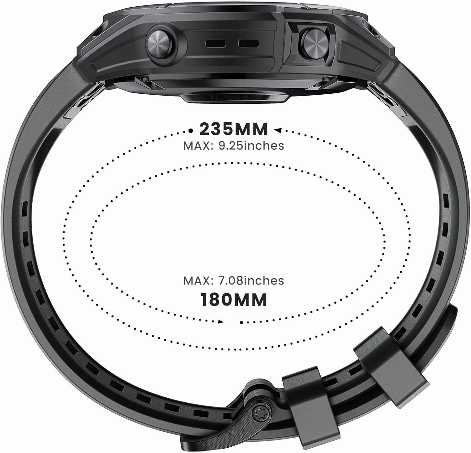 DASEB For Fenix 8 Replacement Band 22mm Fenix 7 Bands Fenix 6 Quickfit Watch Band Fenix 5 Plus Silicone Wristband Fenix 6 pro Sports Smart watch Band
