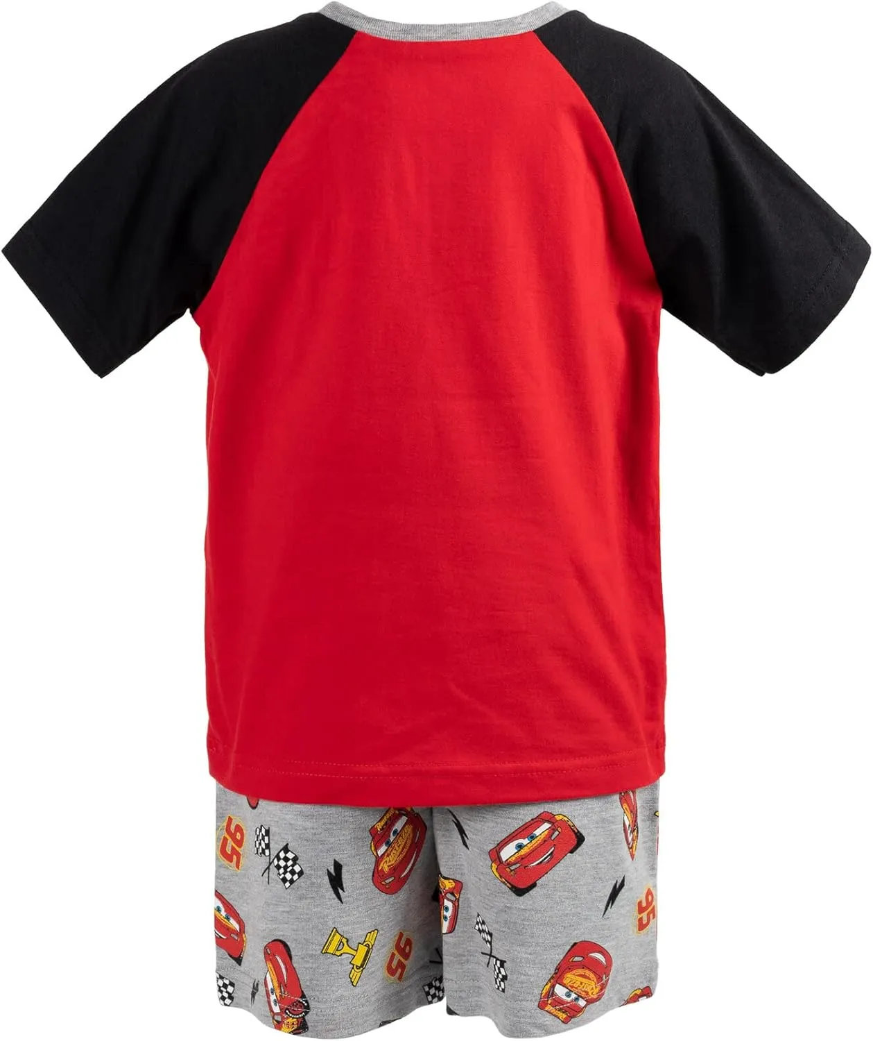 Disney Mickey Mouse Lion King Pixar Cars Pixar Toy Story French Terry T-Shirt and Shorts Outfit Set Toddler to Big Kid