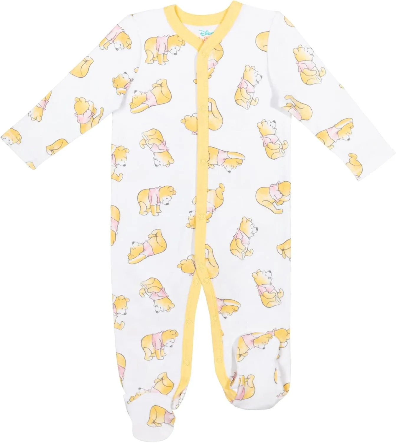 Disney Winnie the Pooh Lion King Monsters Inc. Pixar Toy Story Baby 2 Pack Sleep N' Play Coveralls Newborn to Toddler