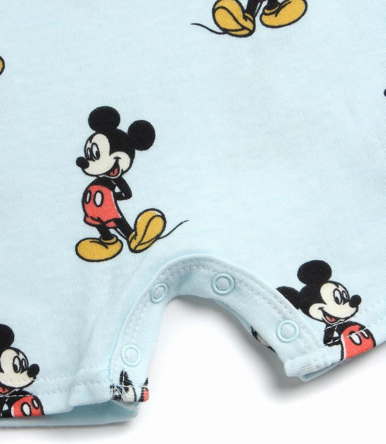 Disney Baby Boys Romper - 2 Pack Short Sleeve Baby Jumpsuit with Snap Closure - Cozy Baby Bodysuit for Boys (Newborn/Infant)