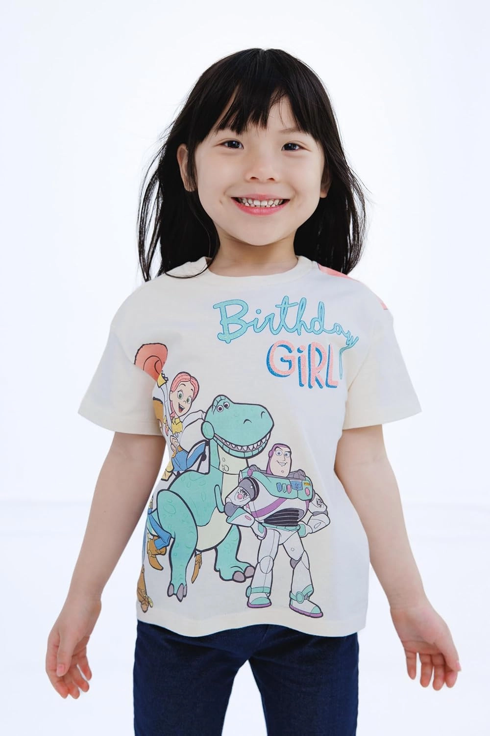 Disney Junior Birthday Girls T-Shirt Toddler to Big Kid Sizes (2T - 14-16)