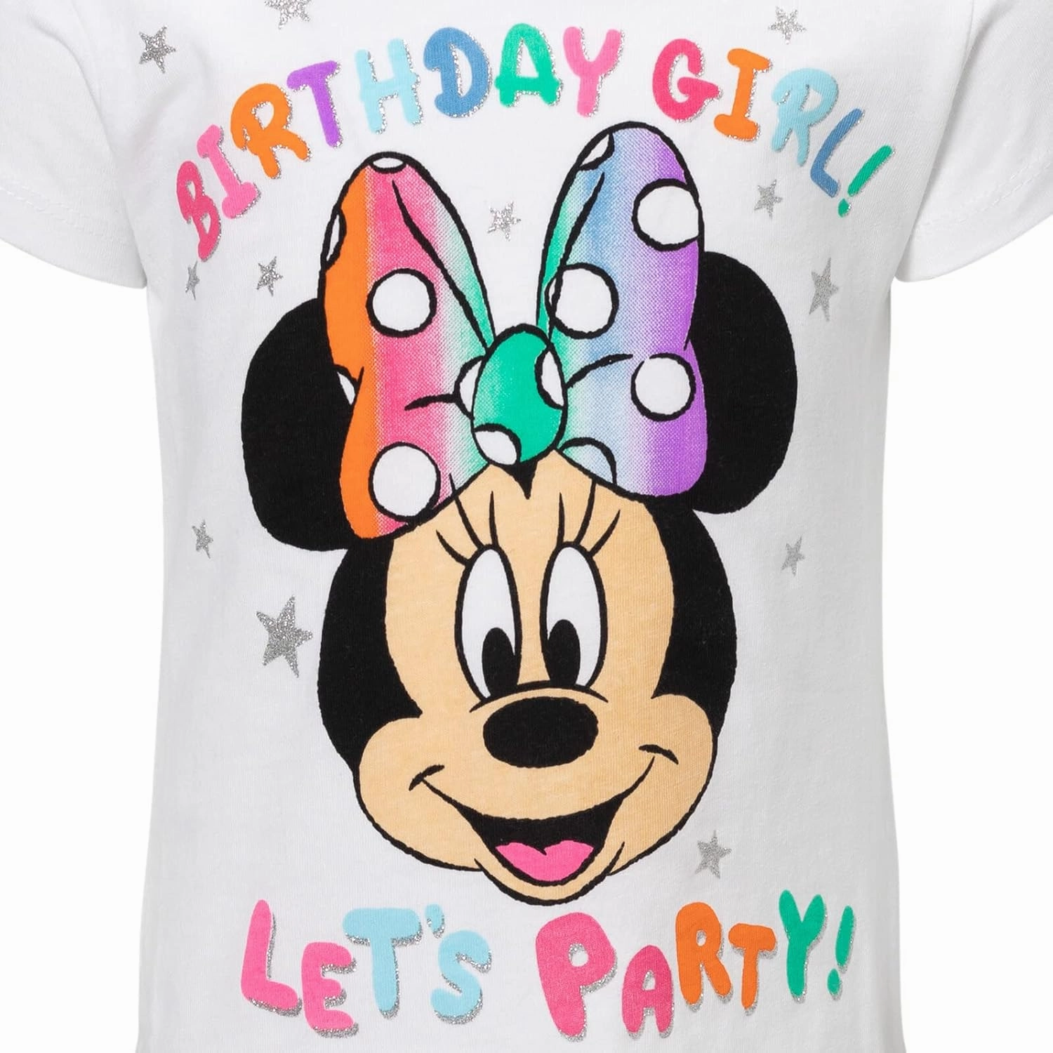 Disney Junior Birthday Girls T-Shirt Toddler to Big Kid Sizes (2T - 14-16)