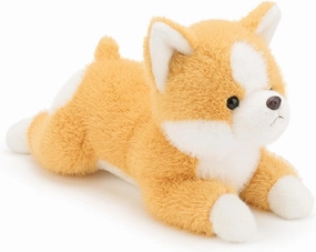 Dog Weighted Stuffed Animals, 23.6 Inch Weighted Dog Plush Animal, Cute Corgi Plush Toy Pillow, Soft Puppy Plushie Gifts for Kids, Boys and Girls