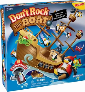 Don’t Rock the Boat Board Game - Kids Games, Family Games for Kids and Adults, Board Games for Family Night, Multi-Player Board Games, Builds Hand & Eye Coordination, Balancing Toy, Ages 5 