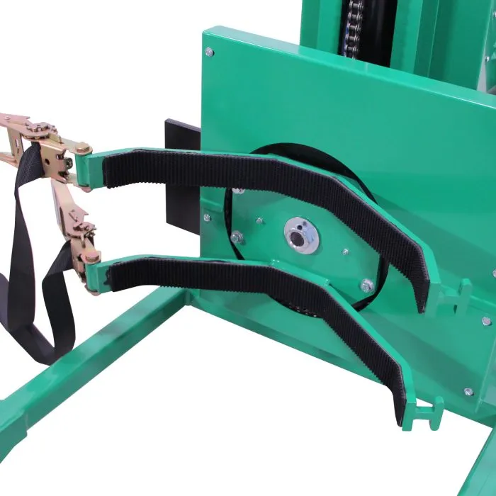 Drum Lift & Rotator | 78'' | Semi-Powered | Strap | Straddle | Valley Craft