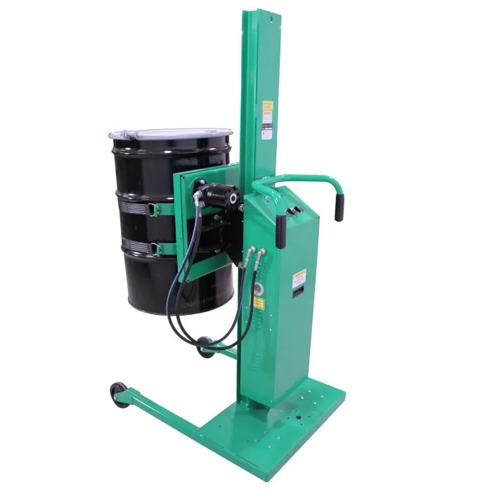 Drum Lift & Rotator | 78'' | Semi-Powered | Strap | Straddle | Valley Craft