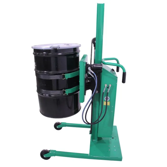 Drum Lift & Rotator | 78'' | Semi-Powered | Strap | Straddle | Valley Craft