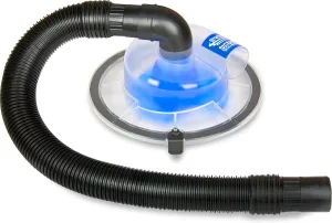 Dust Deputy Low-Pro Plus Lid Dust Separator Kit for Shop Wet Dry Vacuums - 2.5" Adapter & 3' Hose - Fits Standard 5 Gallon Buckets, USA Made
