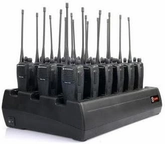 Eighteen Bay Rapid Desk Charger for Kenwood TK-3501 Rechargeable Two Way Radio