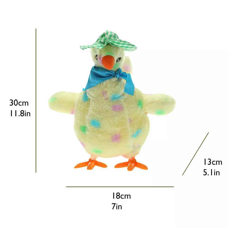Electric Crazy Plush Chicken