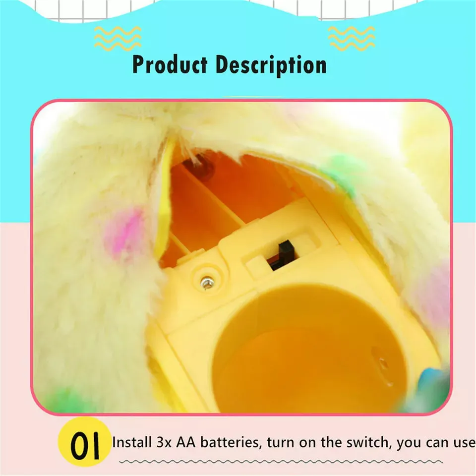 Electric Crazy Plush Chicken