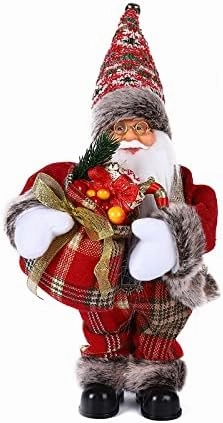 Electric Santa Claus,Musical Shaking Christmas Santa Claus Toys Electric Dolls for Kids (Santa Claus)
