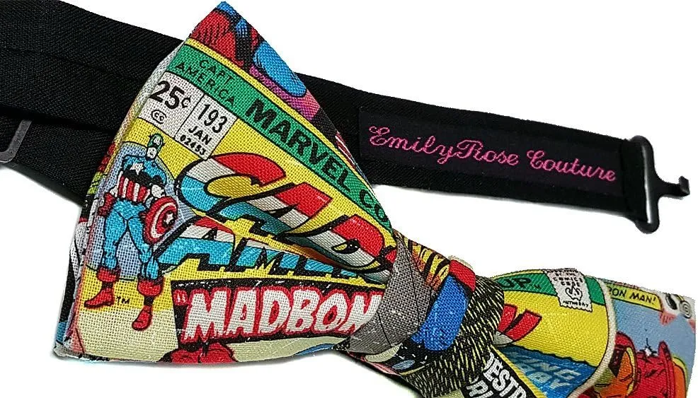 EmilyRose Couture Super Heroes Bowties-sci Fi, Horror (Group 1)
