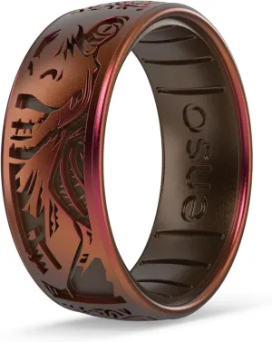 Enso Rings Etched Star Wars - Classic Silicone Ring - Comfortable and Flexible Design