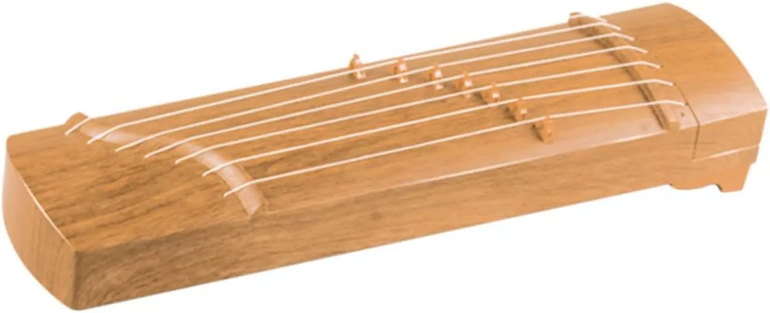 ERINGOGO Guzheng Practice Device Wooden Music Toy for Boys and Girls Chinese Musical Toys Mellow Tone Random