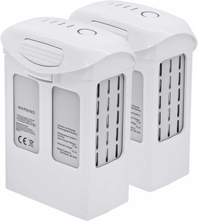 ExpertPower 2 Pack High Capacity (15.2V 5870mAh) Intelligent Flight Replacement Battery for DJI Phantom 4 Series Drones| DJI Phantom 4, Phantom 4 Pro, Phantom 4 Pro V2.0, Phantom 4 Advanced