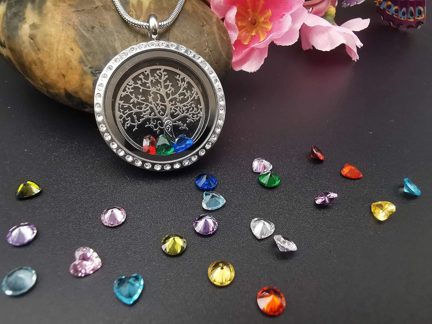 Family Tree of Life Floating Locket