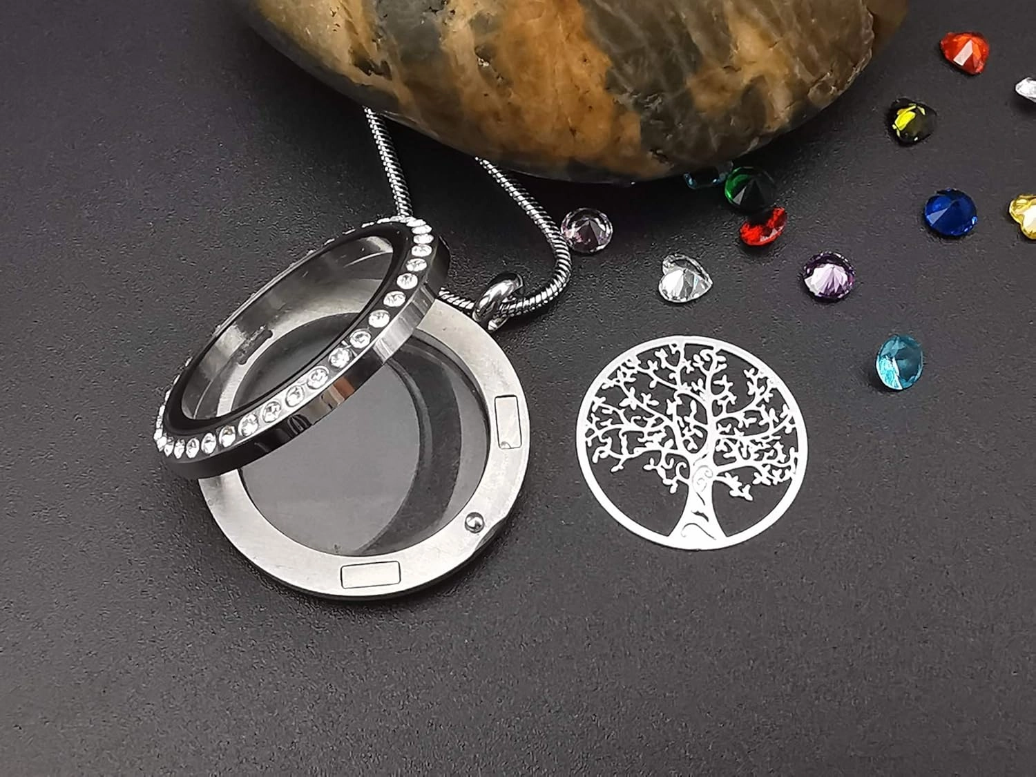 Family Tree of Life Floating Locket