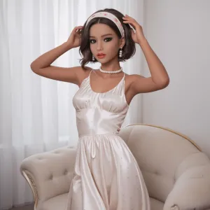 Female Seamless Action Figure All Silicone, Flexible Female Figure, 55inch Suitable for Cosplay/Photography/Art TPE Bodies and PVC Heads, Including Extra Wigs Non-Picture Hair and Clothes 56lbs