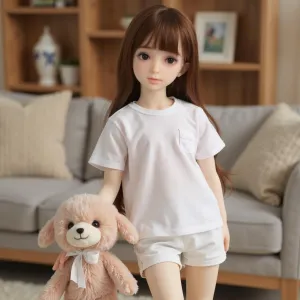 Female Seamless Action Figure All Silicone, TPE Flexible Female Figure, Suitable for Cosplay/Photography/Art (Wig Clothes) Non-Picture Hair and Clothes 108cm/42inch