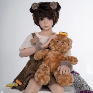 Female Seamless Action Figures Full Silicone Material, Flexible Female Figure Dolls for Cosplay/Photography/Arts (Wig) 108CM Hair and Clothes are Random and can be Dressed According to Preference