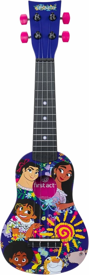 First Act Discovery Encanto Ukulele - 20-Inch Soprano Uke - Ukulele for Beginners - Musical Instruments for Toddlers and Preschoolers - Ready to Play - Make Learning to Play Music Easy and Fun