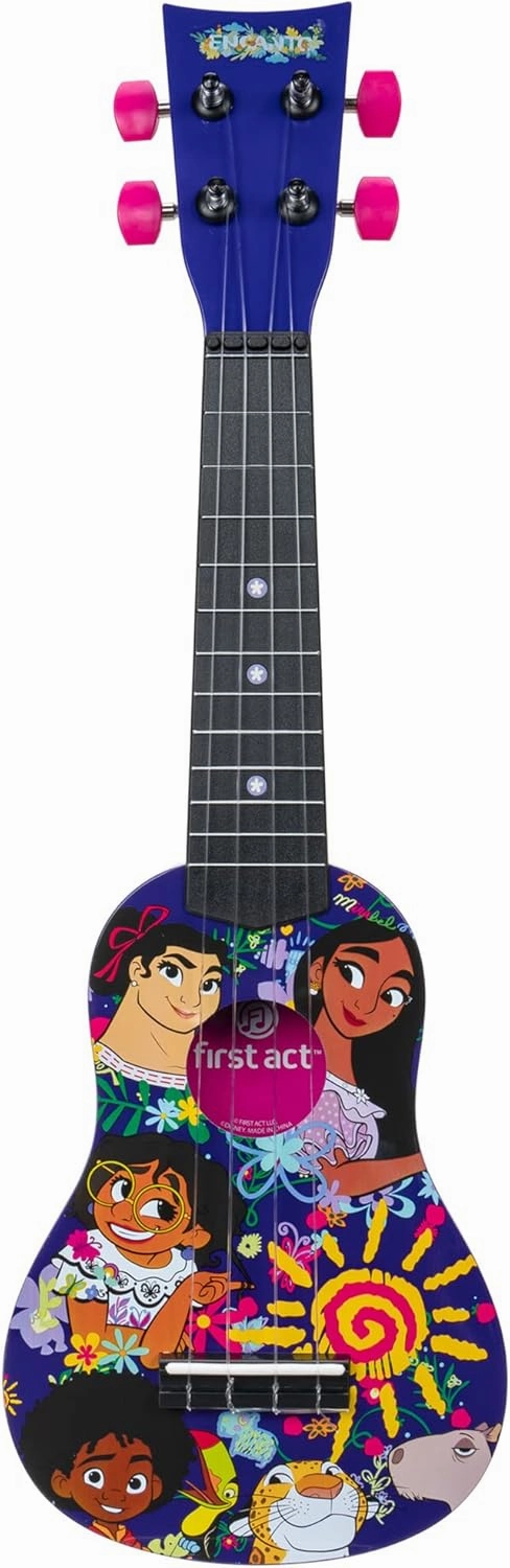 First Act Discovery Encanto Ukulele - 20-Inch Soprano Uke - Ukulele for Beginners - Musical Instruments for Toddlers and Preschoolers - Ready to Play - Make Learning to Play Music Easy and Fun