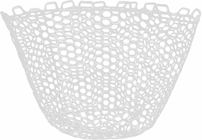 Fishing Nets Silicone Replacement Netting, Clear Black Fly Ice Fishing Net Landing Kayak Nets Without Handle for Freshwater Saltwater Foldable Soft Flexible Trout Net Silicone Mesh