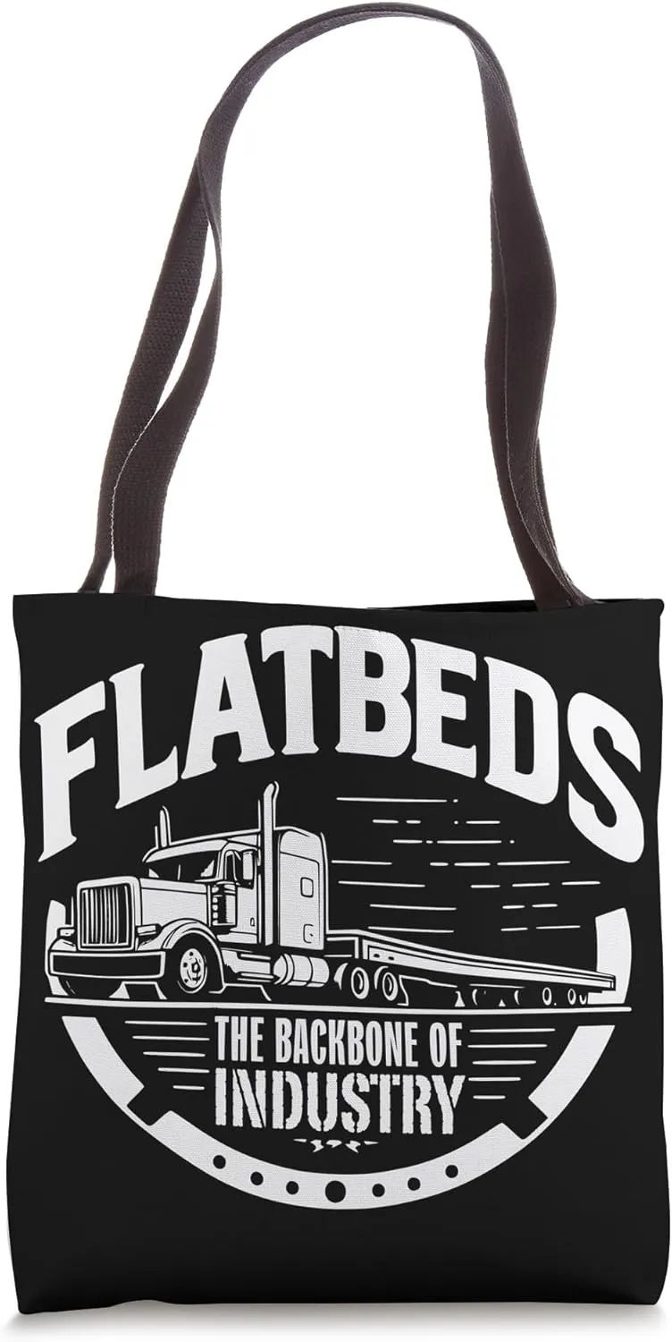 Flatbeds, The Backbone of Industry Tote Bag