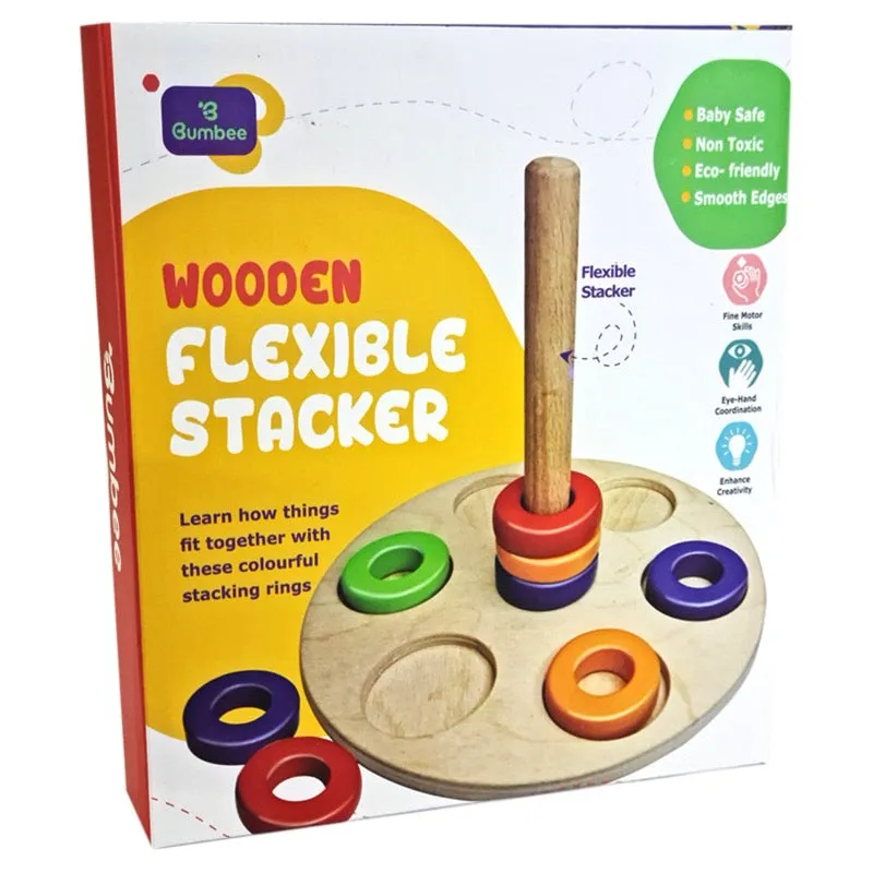 Flexible Wooden Stacker (1-3 Years)