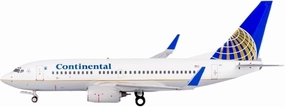 for Continental Airlines B737-7001: 200 Scale Model Airplane Simulation Alloy Finished Toy Airplane Die-Cast Replica