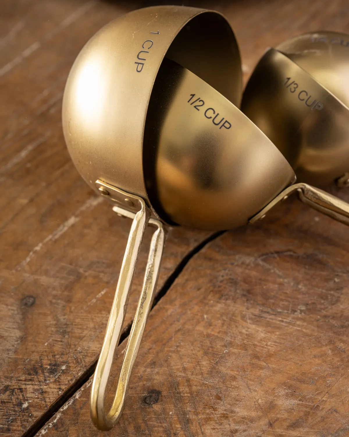 Forge Brass Measuring Scoops